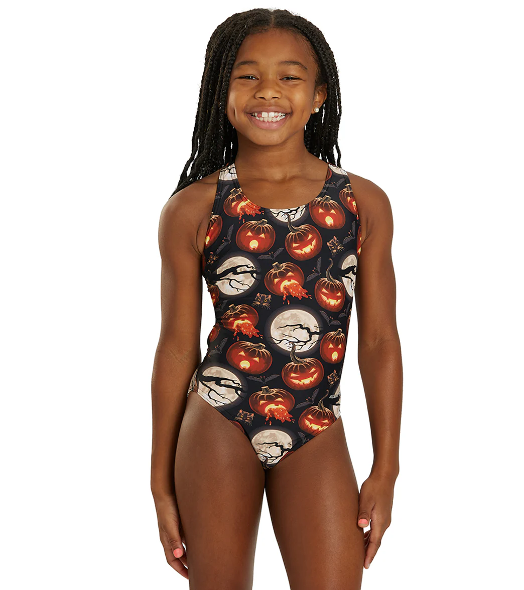 Sporti Fright Night Wide Strap One Piece Swimsuit (22-44) - Image 8