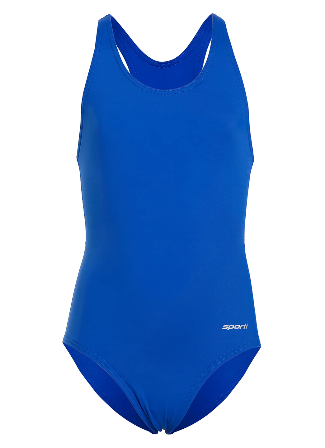 Sporti Girls' Solid Racer Back One Piece Swimsuit (Toddler, Little Kid, Big Kid) - Image 4