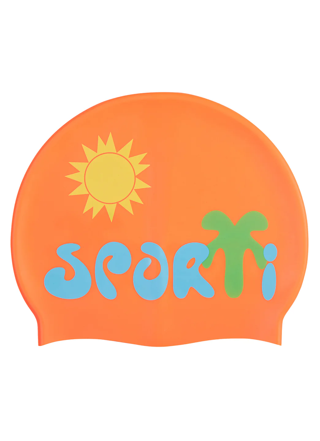 Sporti Glow With It Silicone Swim Cap - Image 2