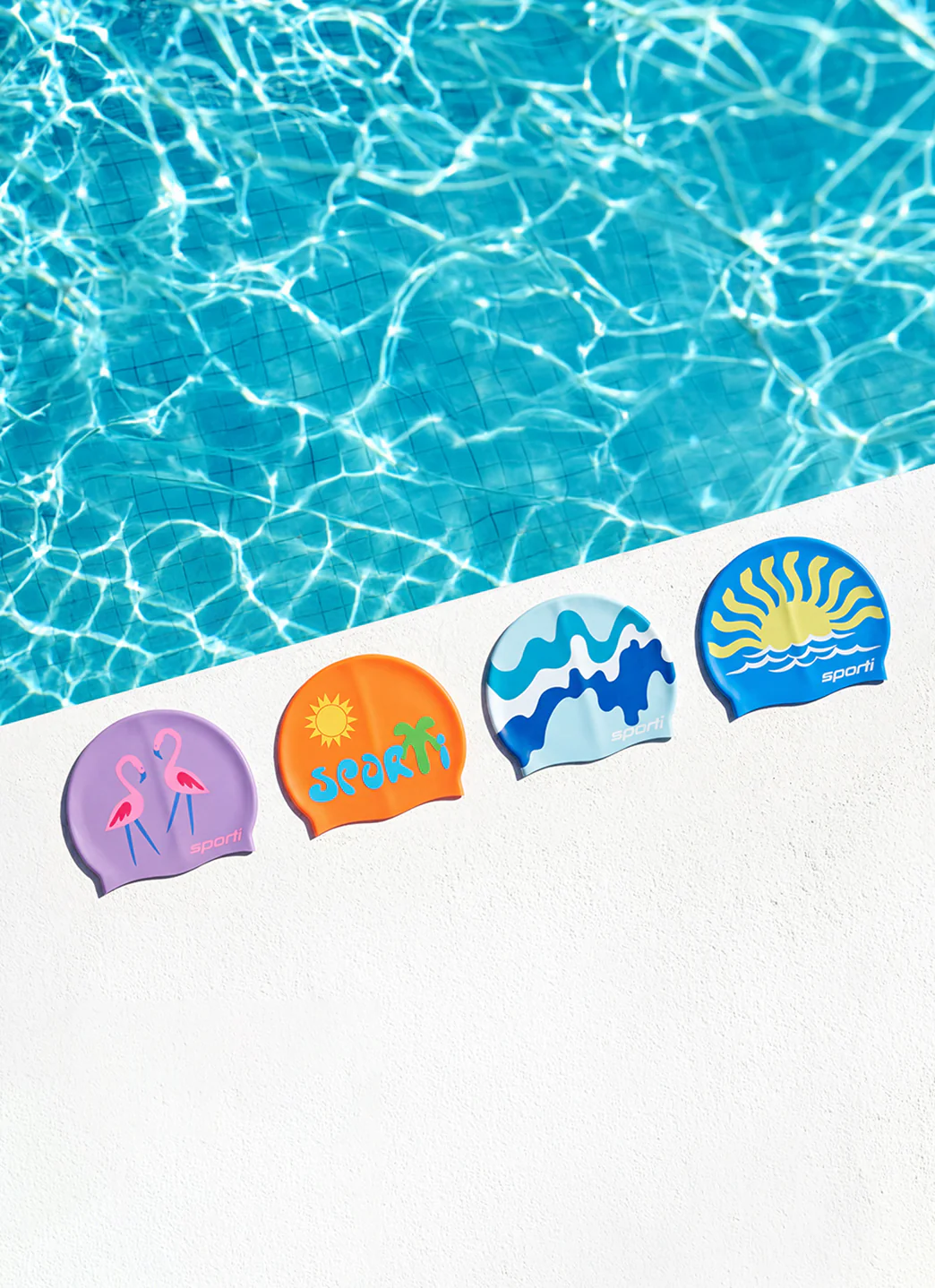 Sporti Glow With It Silicone Swim Cap - Image 6