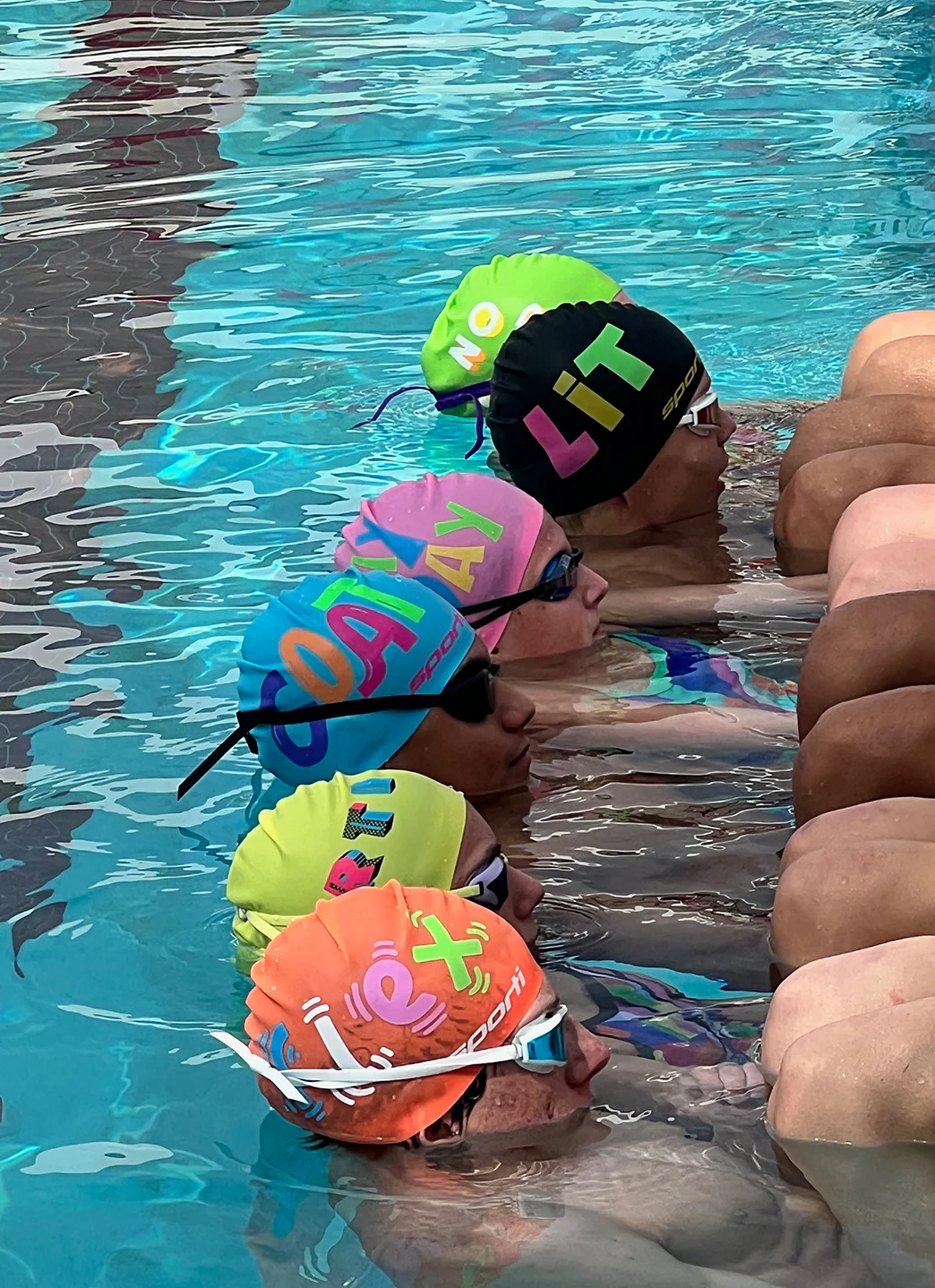 Sporti GOAT Silicone Swim Cap - Image 4