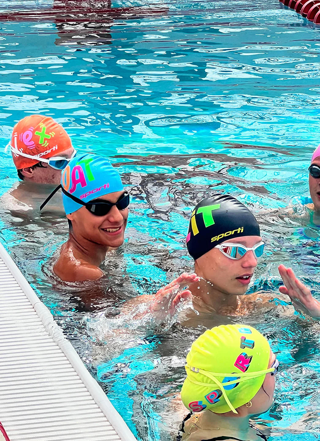 Sporti GOAT Silicone Swim Cap - Image 5