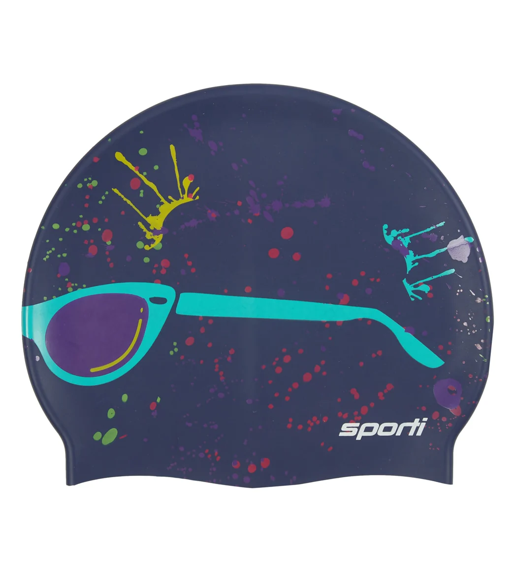 Sporti Gotta Wear Shades Silicone Swim Cap - Image 5