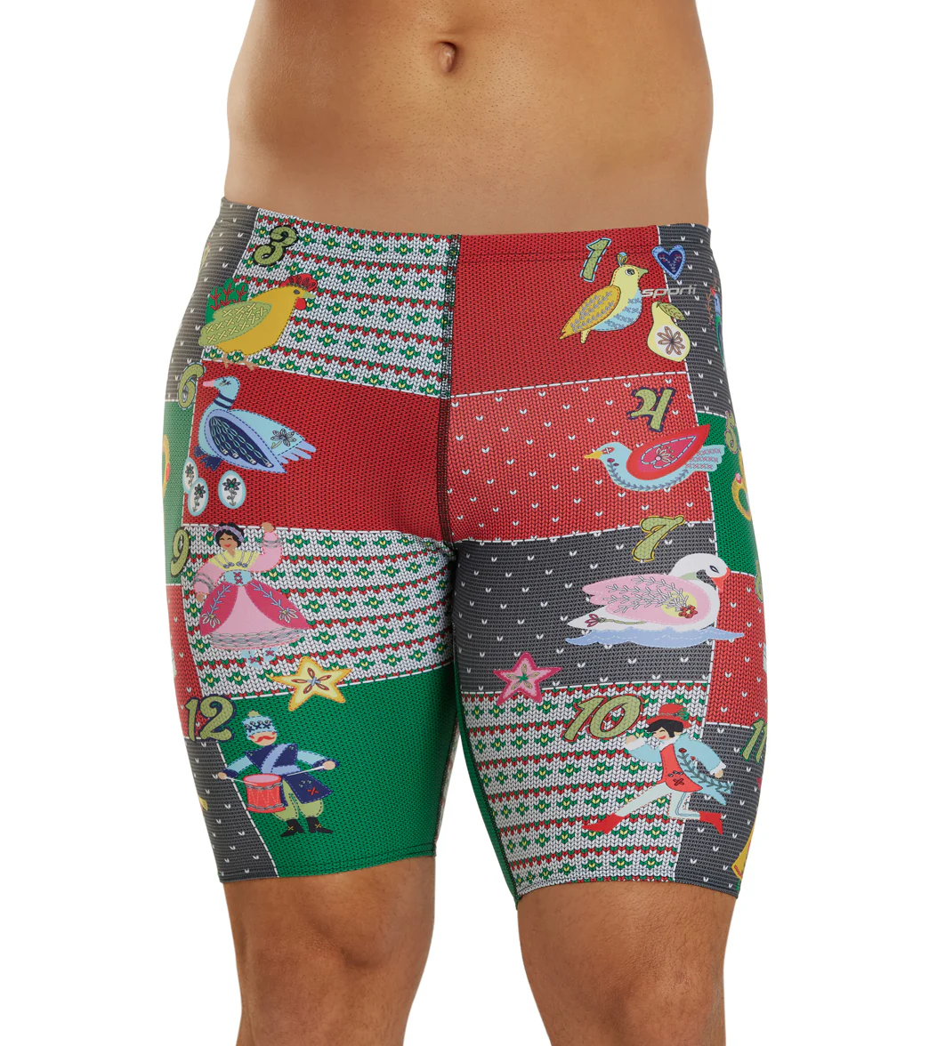 Sporti Granny Sweater 12 Days of Christmas Jammer Swimsuit (22-44) - Image 12