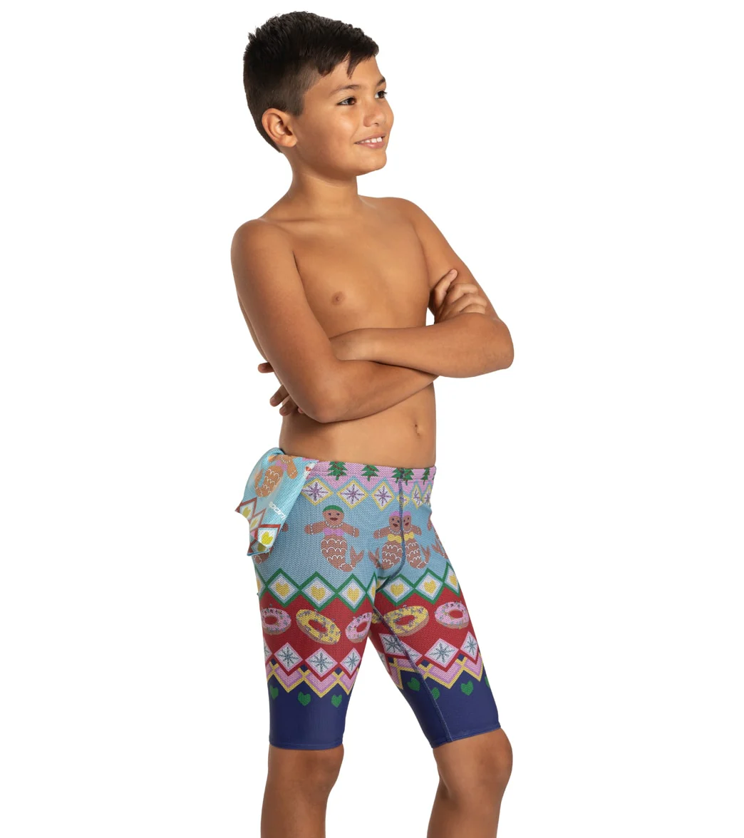 Sporti Granny Sweater Gingerbread Mermaid Jammer Swimsuit Youth (22-28) - Image 2