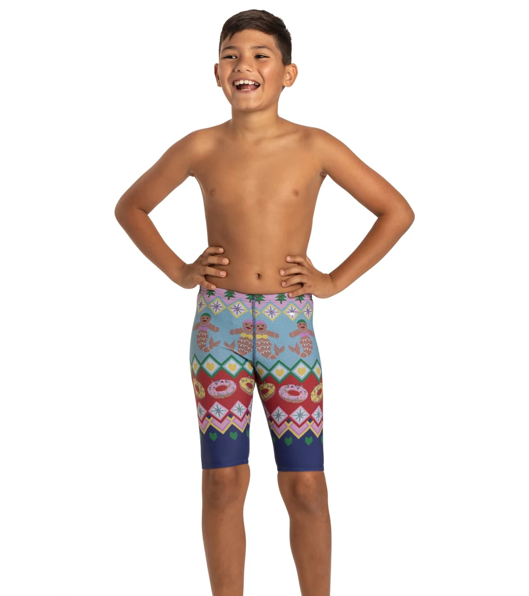 Sporti Granny Sweater Gingerbread Mermaid Jammer Swimsuit Youth (22-28) - Image 9