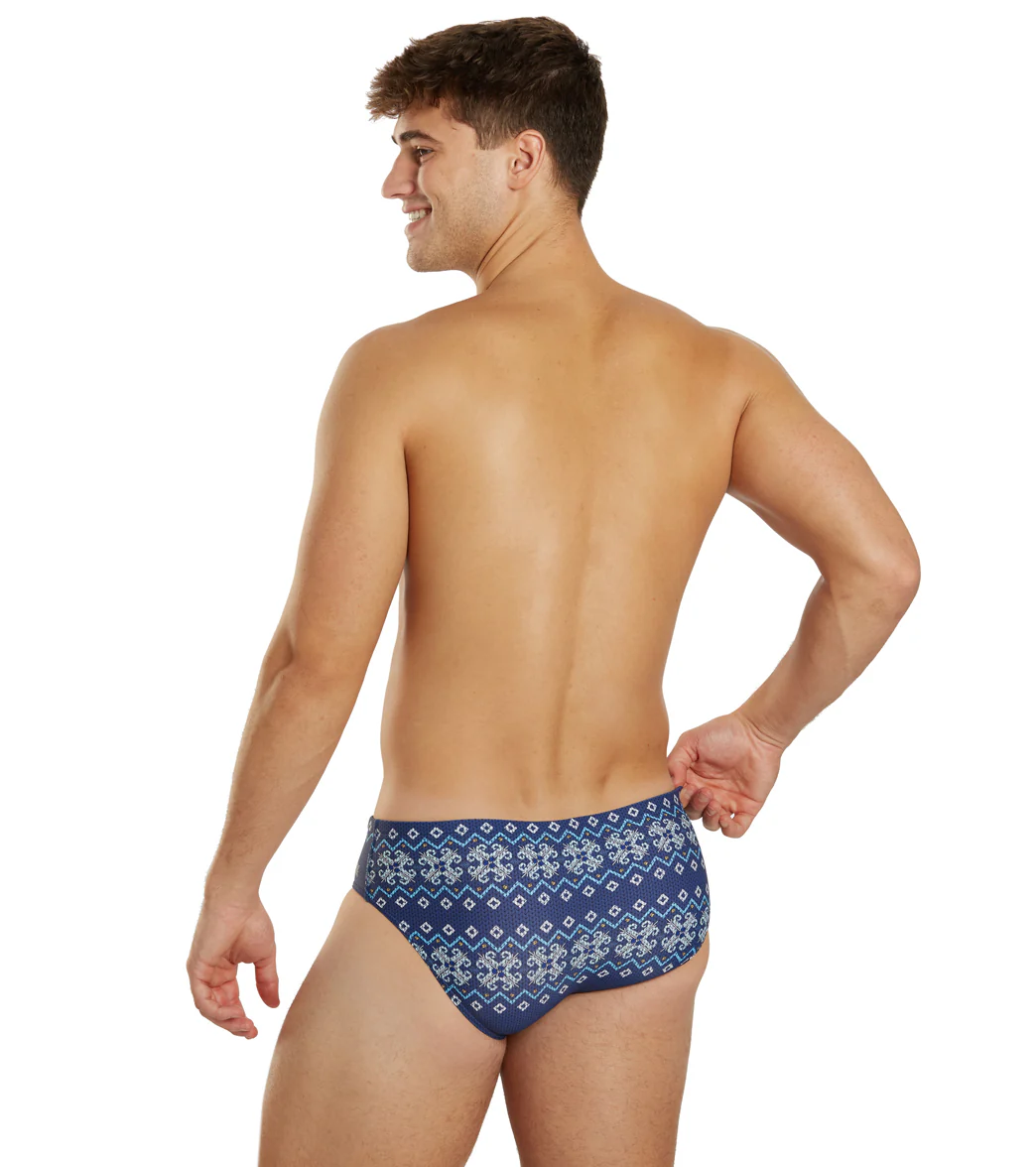 Sporti Granny Sweater Hanukkah Brief Swimsuit (26-40) - Image 5