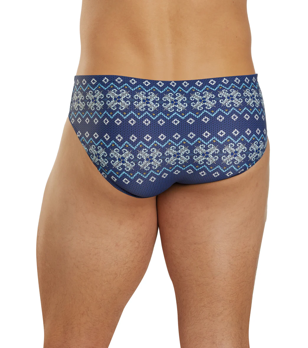 Sporti Granny Sweater Hanukkah Brief Swimsuit (26-40) - Image 9