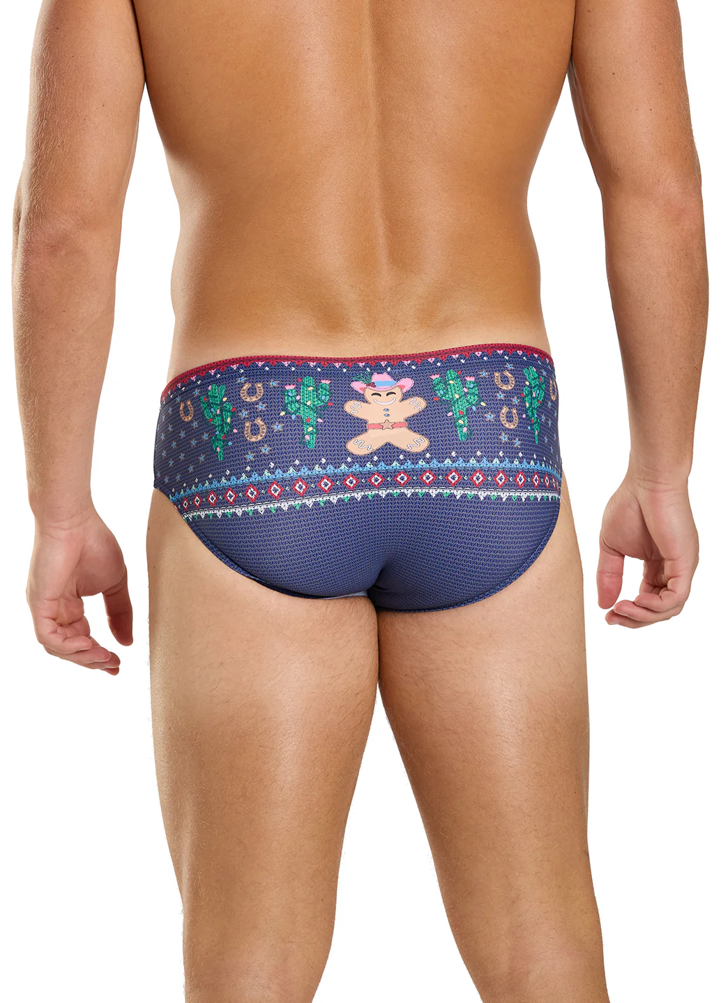 Sporti Granny Sweater Jingle Spurs Brief Swimsuit (26-40) - Image 10