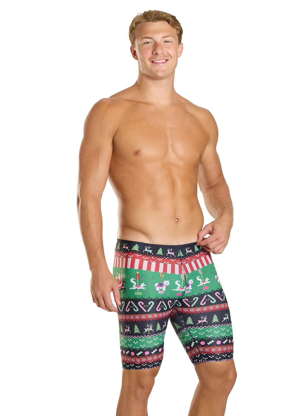 Sporti Granny Sweater Jolly-Go-Round Jammer Swimsuit (22-44) - Image 6