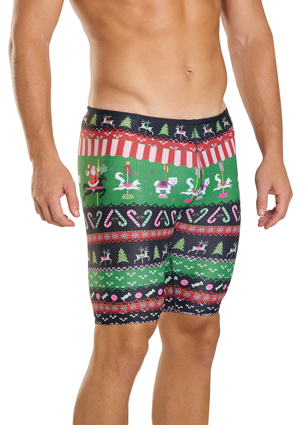 Sporti Granny Sweater Jolly-Go-Round Jammer Swimsuit (22-44) - Image 9