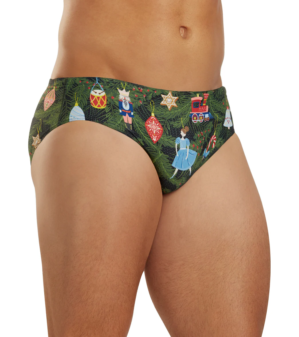 Sporti Granny Sweater Ornaments Brief Swimsuit (26-40) - Image 10