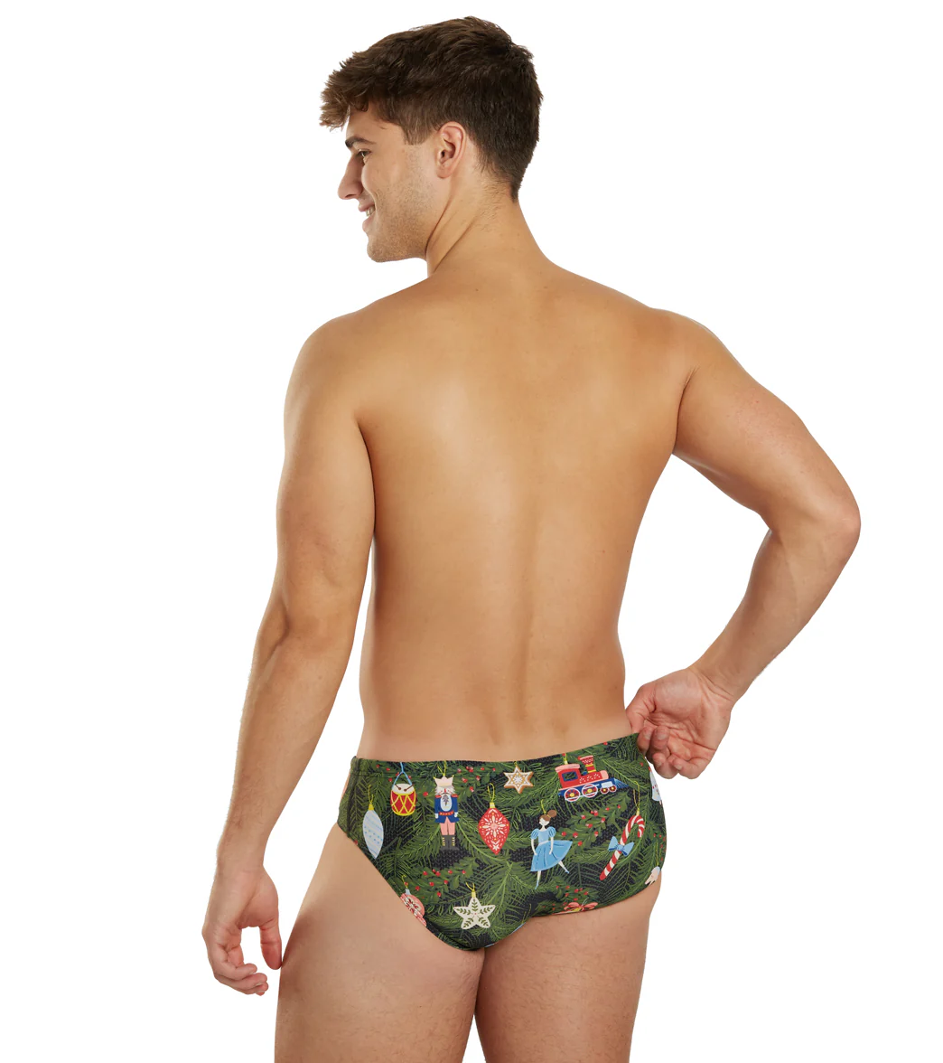 Sporti Granny Sweater Ornaments Brief Swimsuit (26-40) - Image 7