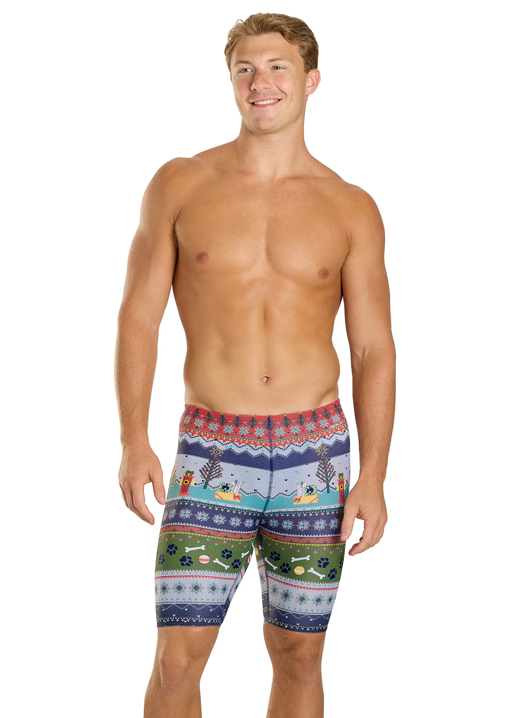 Sporti Granny Sweater Pawliday Cheer Jammer Swimsuit (22-44) - Image 2
