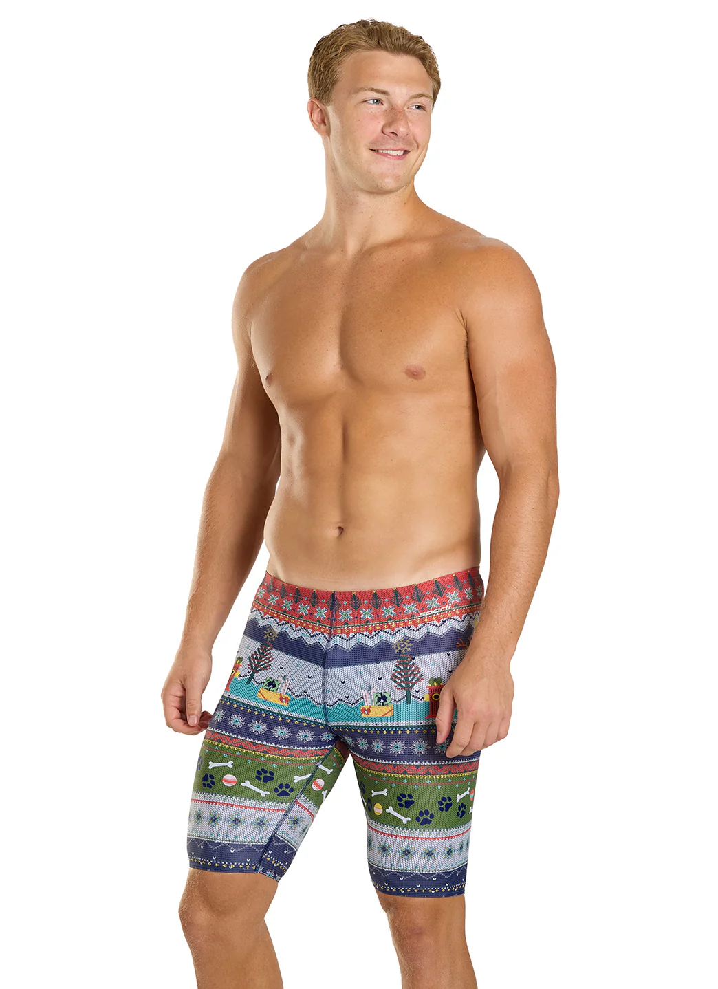 Sporti Granny Sweater Pawliday Cheer Jammer Swimsuit (22-44) - Image 5
