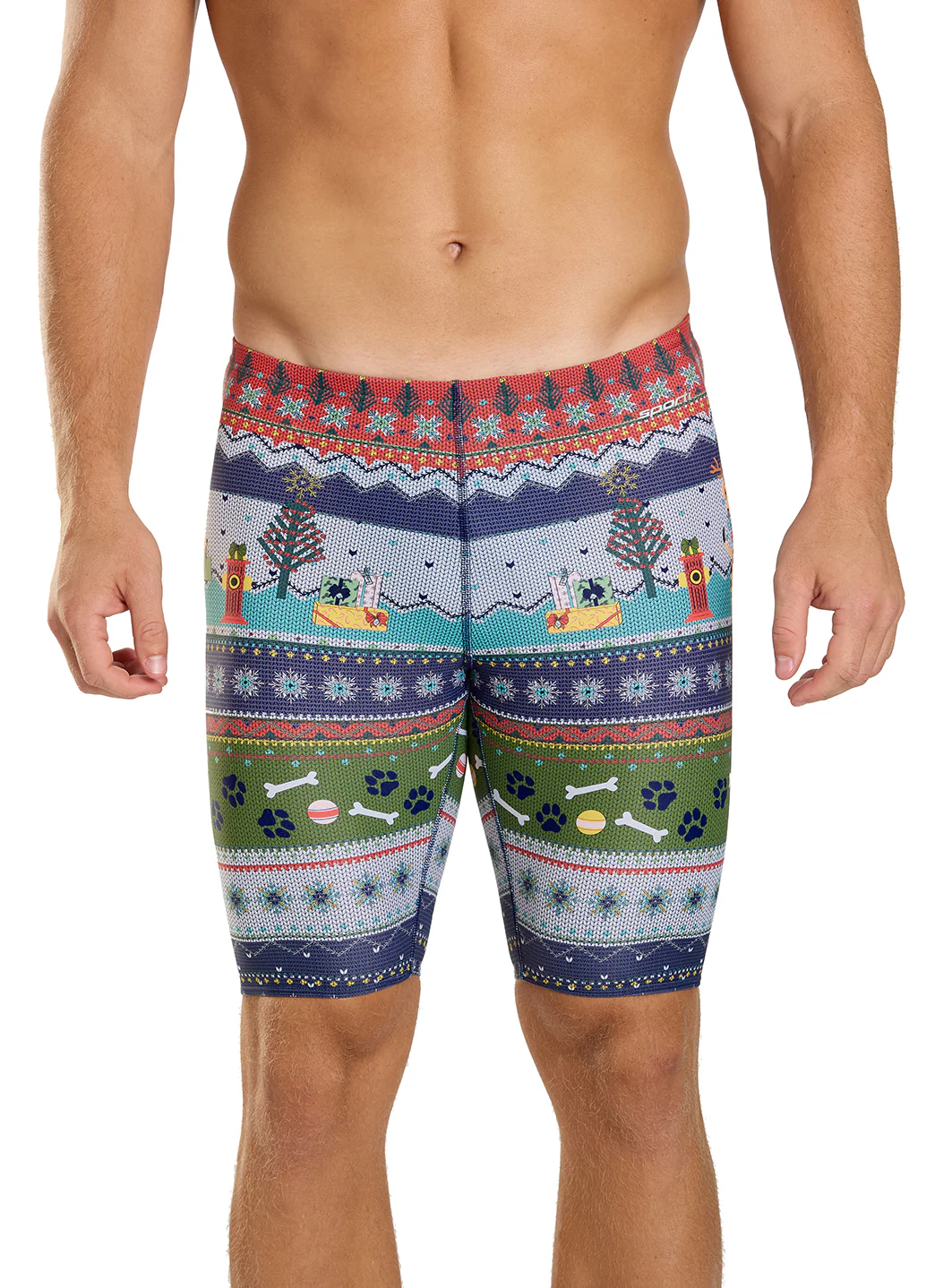 Sporti Granny Sweater Pawliday Cheer Jammer Swimsuit (22-44) - Image 7
