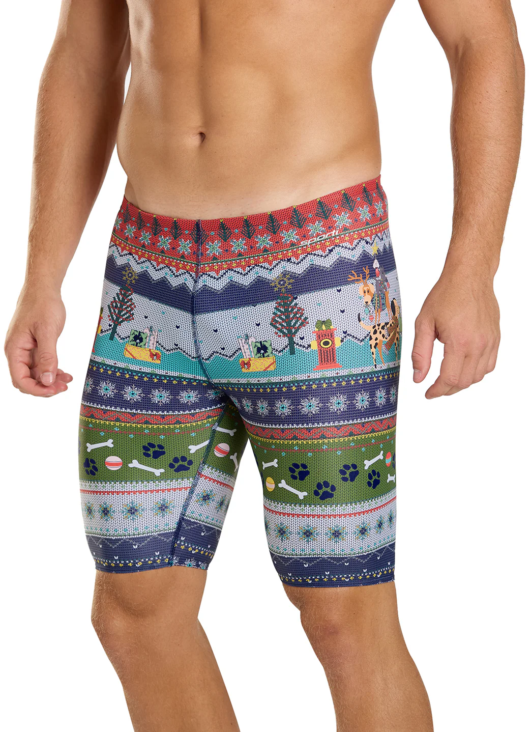 Sporti Granny Sweater Pawliday Cheer Jammer Swimsuit (22-44) - Image 9