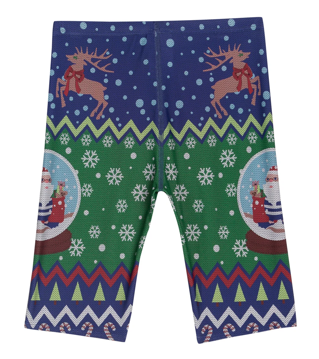 Sporti Granny Sweater Santa Snow Globe Jammer Swimsuit Youth (22-28) - Image 6