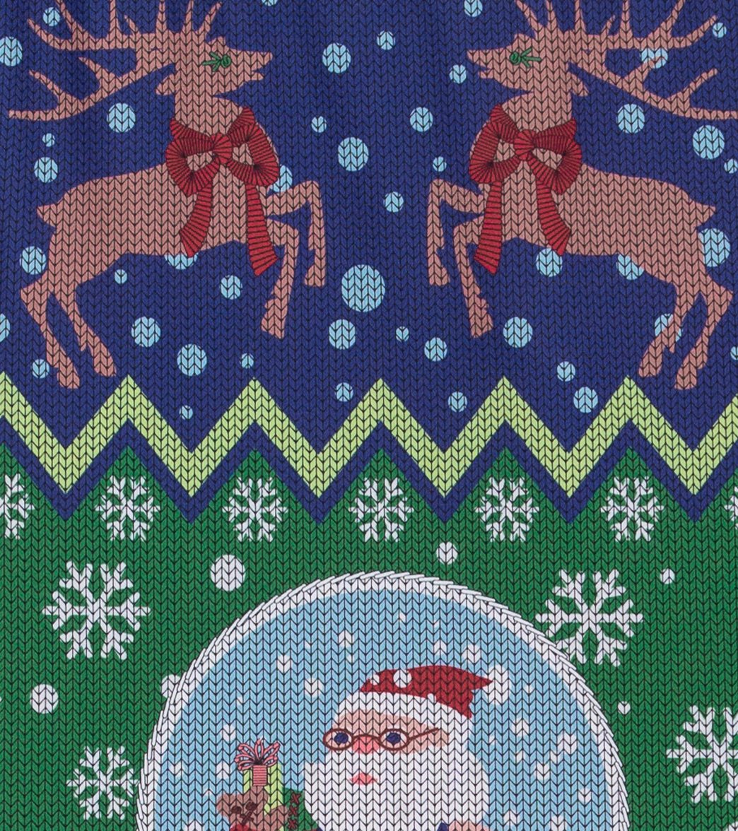 Sporti Granny Sweater Santa Snow Globe Thin Strap One Piece Swimsuit Youth (22-28) - Image 5