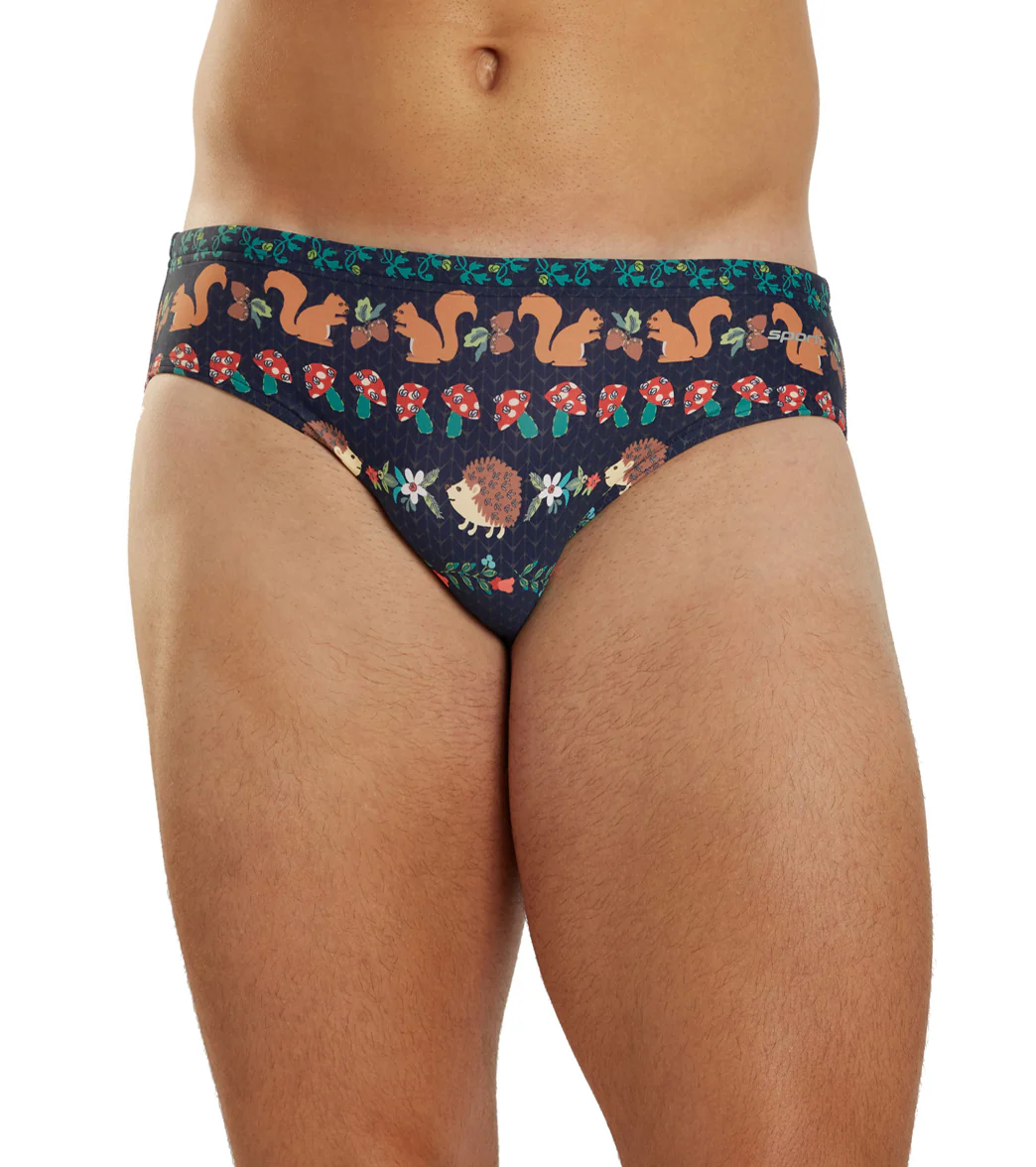 Sporti Granny Sweater Woodland Brief Swimsuit (26-40) - Image 8