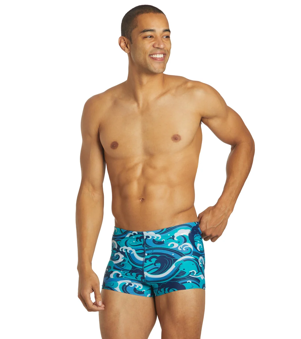 Sporti Great Wave Square Leg Swimsuit - Image 2