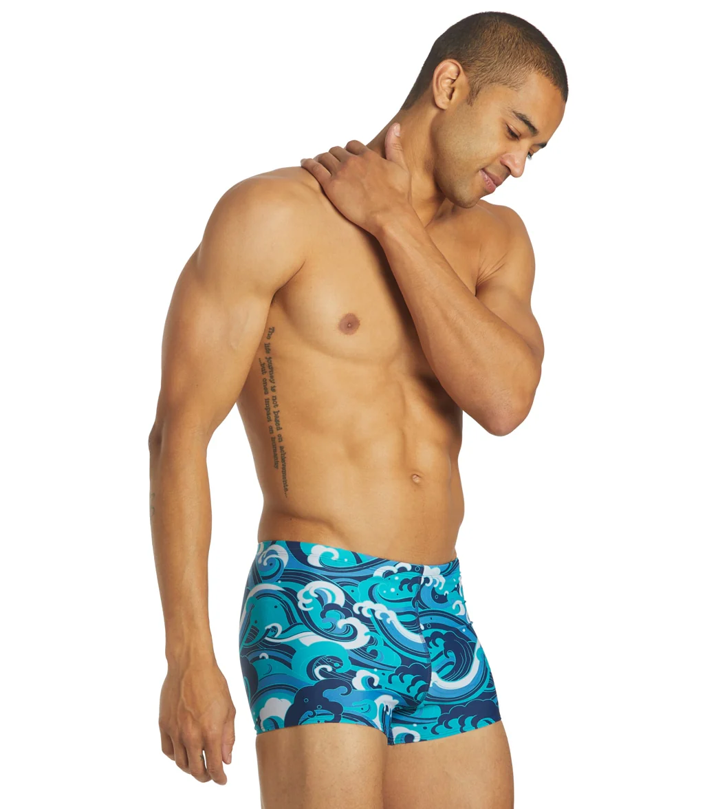 Sporti Great Wave Square Leg Swimsuit - Image 3