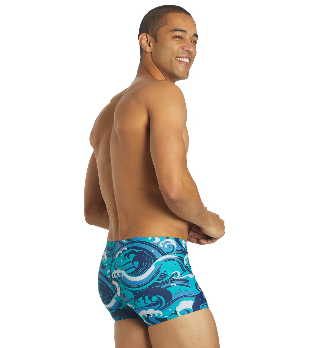 Sporti Great Wave Square Leg Swimsuit - Image 4