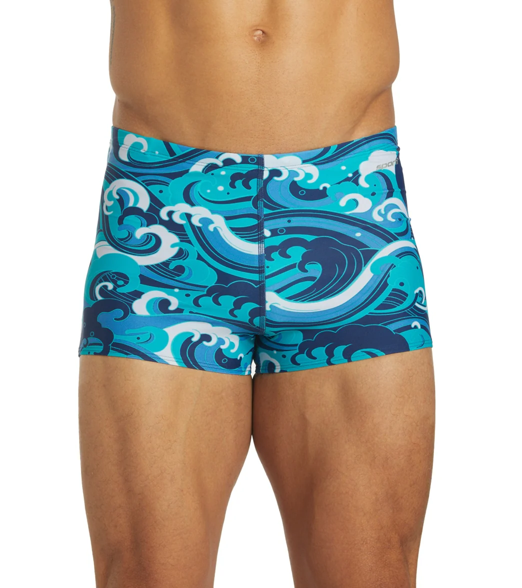 Sporti Great Wave Square Leg Swimsuit - Image 5
