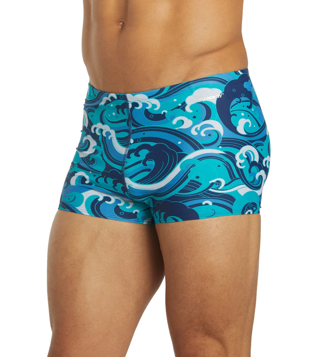 Sporti Great Wave Square Leg Swimsuit - Image 8