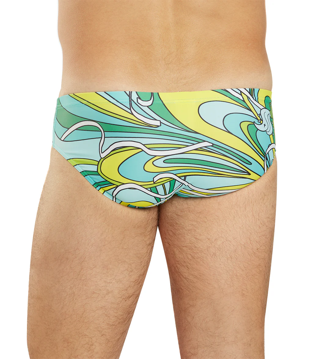 Sporti Groovy Zodiac Aquarius Brief Swimsuit (26-40) - Image 10