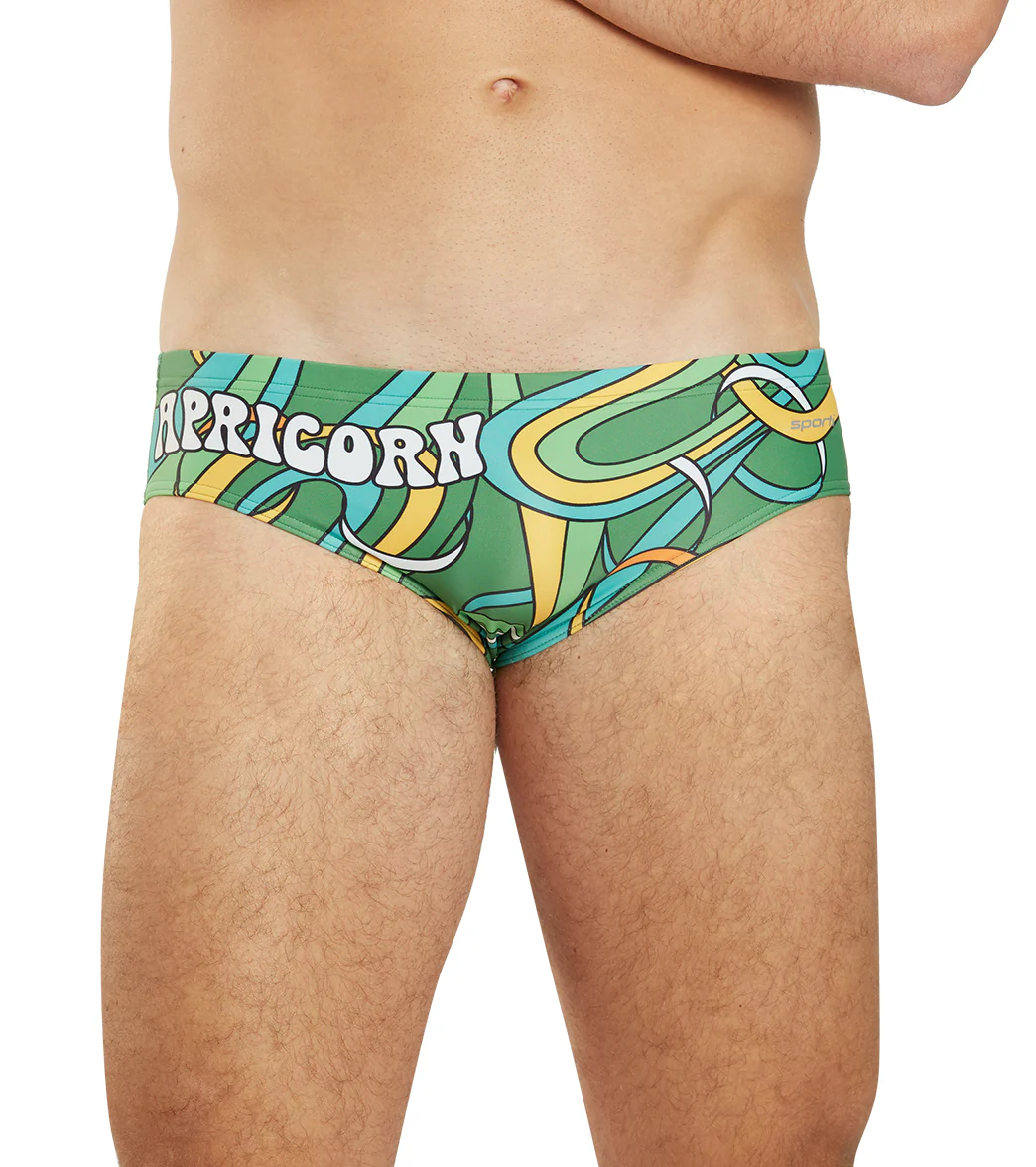 Sporti Groovy Zodiac Capricorn Brief Swimsuit (26-40) - Image 6