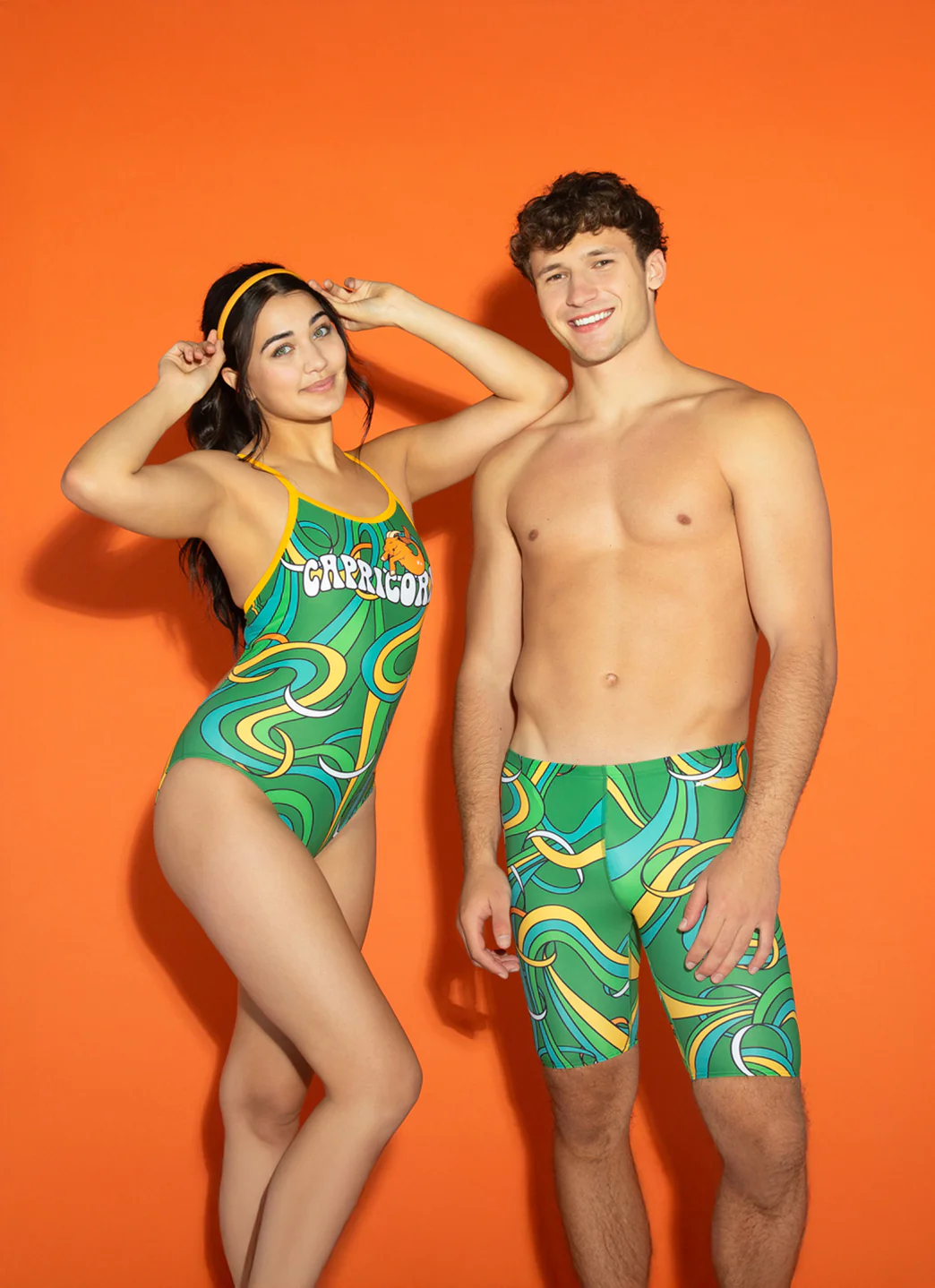 Sporti Groovy Zodiac Capricorn Jammer Swimsuit (24-40) - Image 5