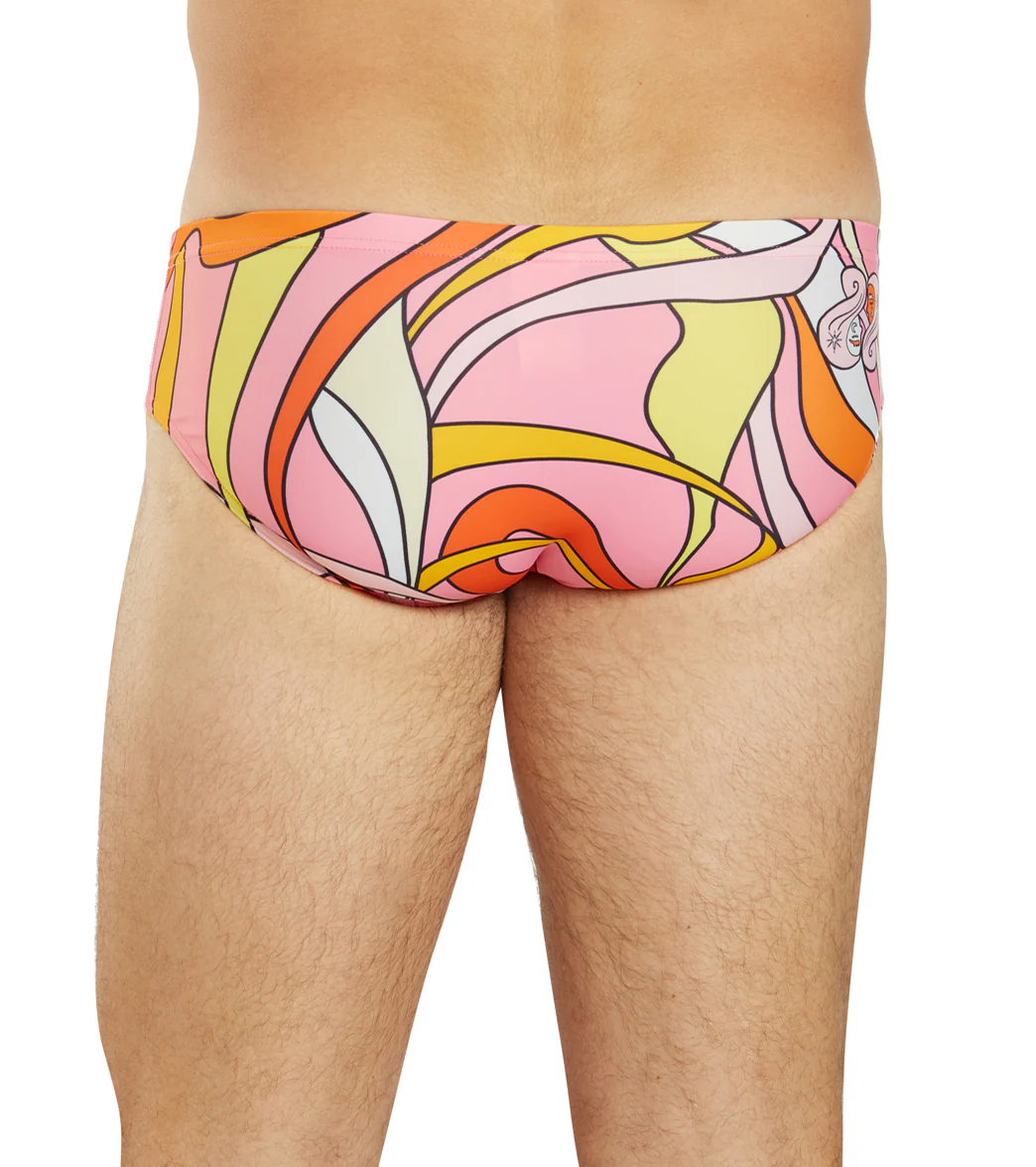 Sporti Groovy Zodiac Gemini Brief Swimsuit (26-40) - Image 9
