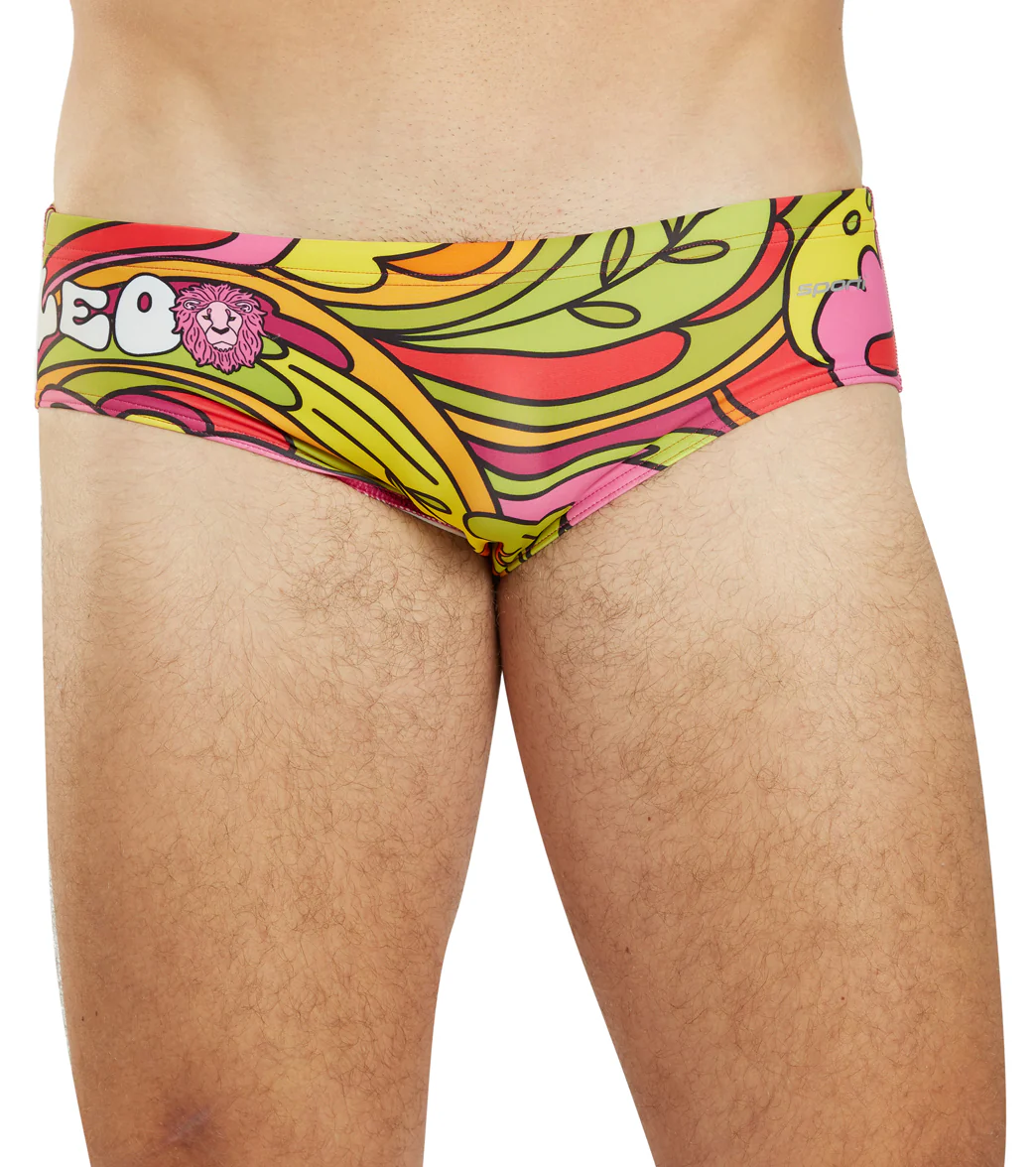 Sporti Groovy Zodiac Leo Brief Swimsuit (26-40) - Image 6