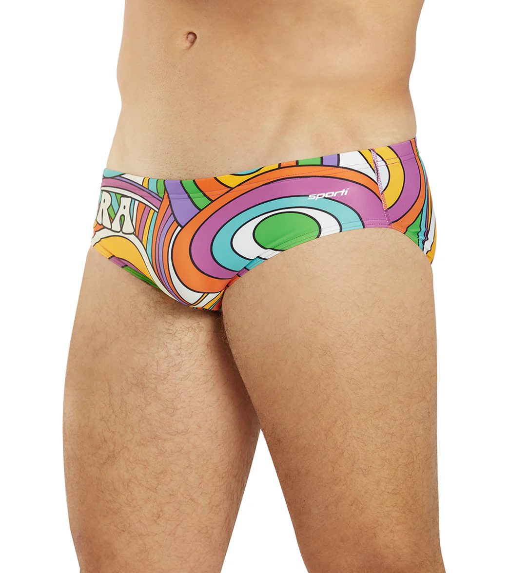 Sporti Groovy Zodiac Libra Brief Swimsuit (26-40) - Image 10