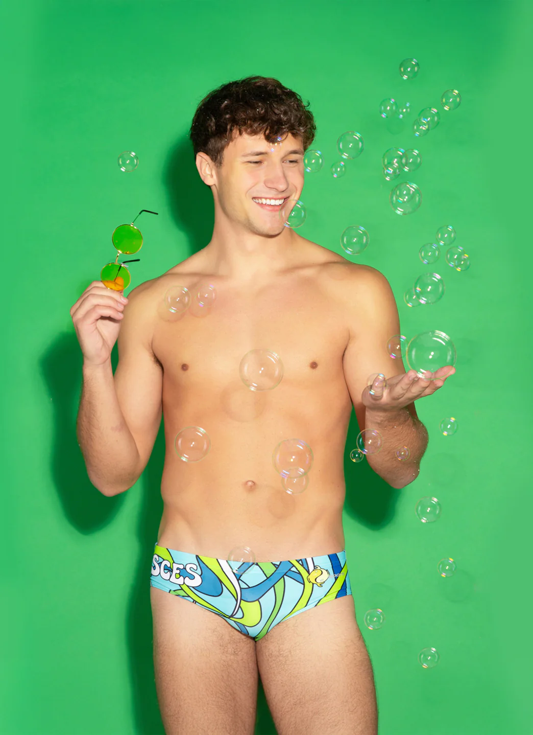 Sporti Groovy Zodiac Pisces Brief Swimsuit (26-40) - Image 2