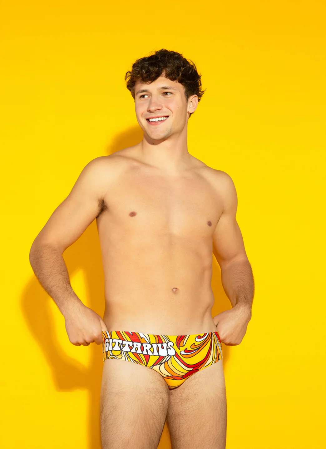 Sporti Groovy Zodiac Sagittarius Brief Swimsuit (26-40) - Image 13