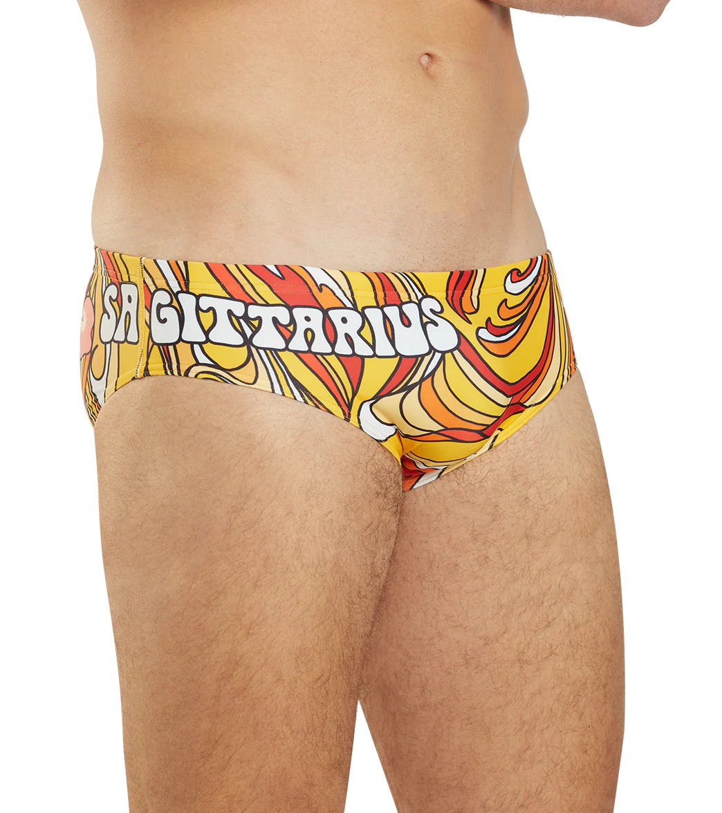 Sporti Groovy Zodiac Sagittarius Brief Swimsuit (26-40) - Image 8