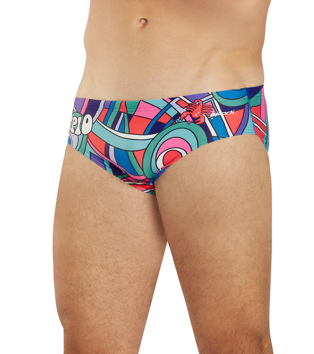 Sporti Groovy Zodiac Scorpio Brief Swimsuit (26-40) - Image 9
