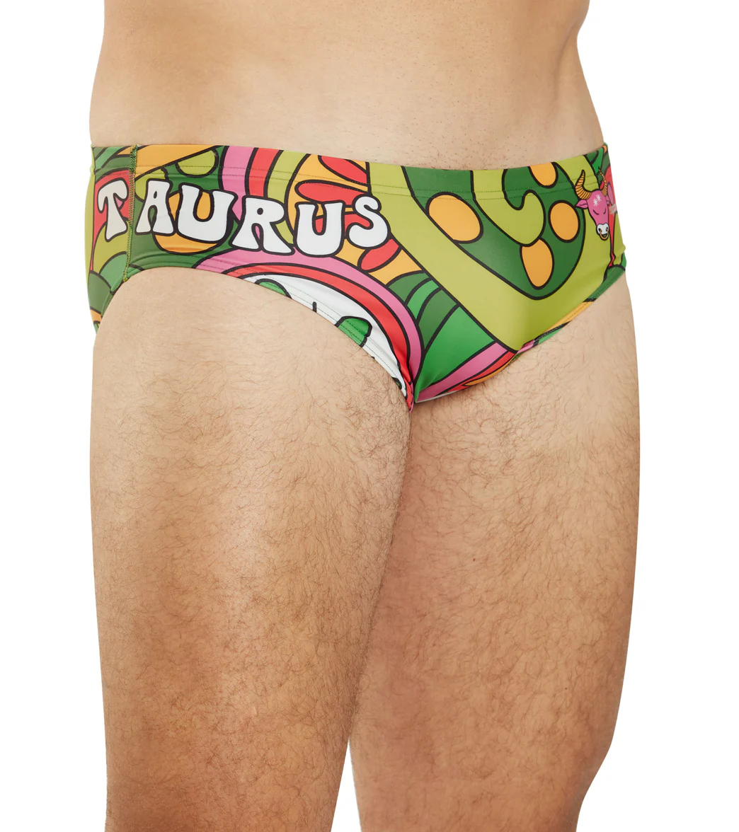 Sporti Groovy Zodiac Taurus Brief Swimsuit (26-40) - Image 8