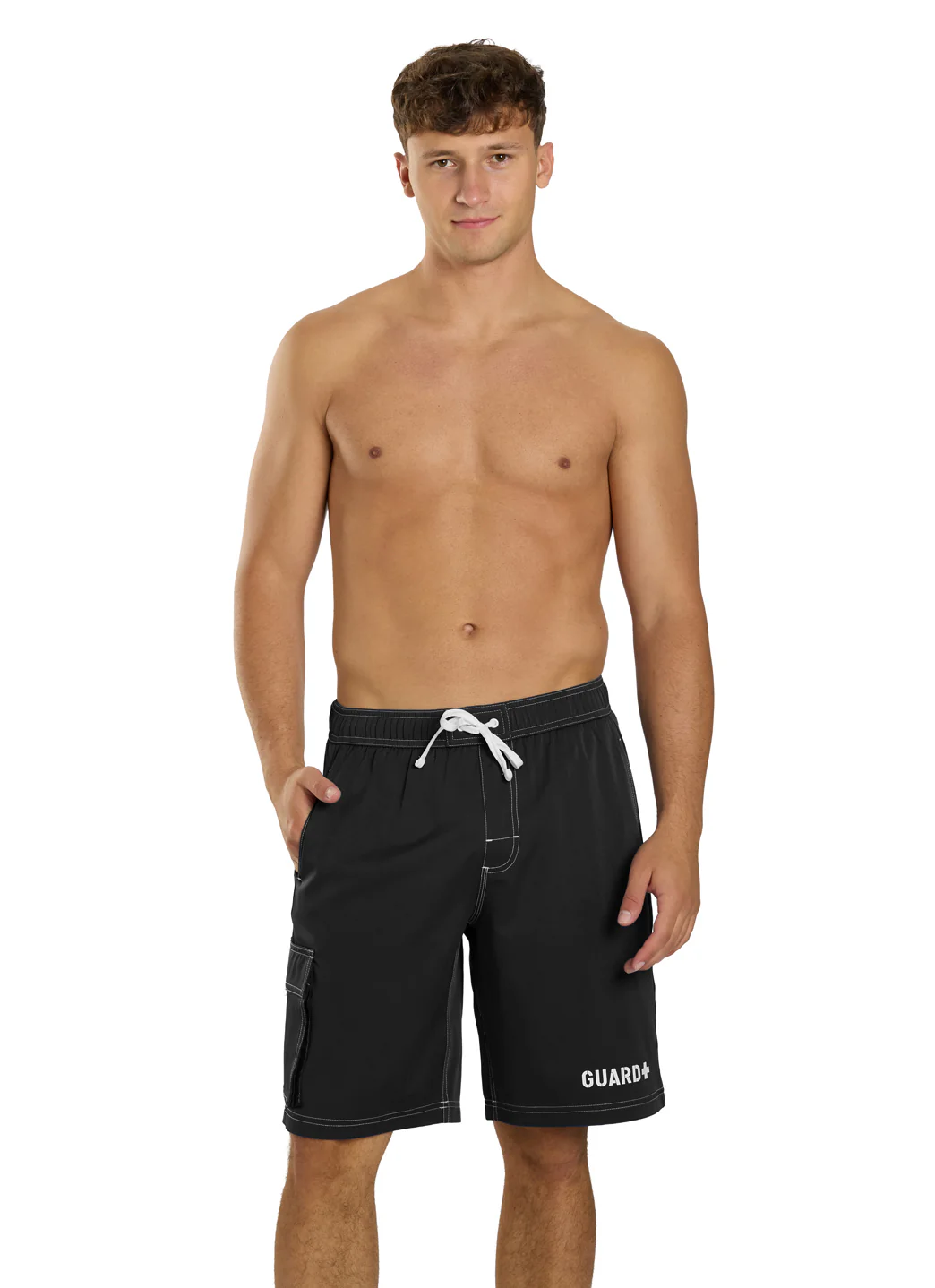 Sporti Guard Men's Hybrid Cargo Swim Trunk - Image 12