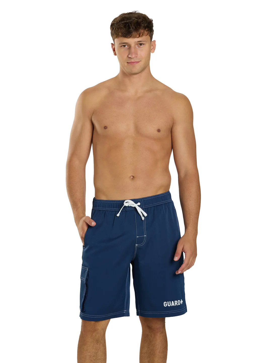 Sporti Guard Men's Hybrid Cargo Swim Trunk - Image 13