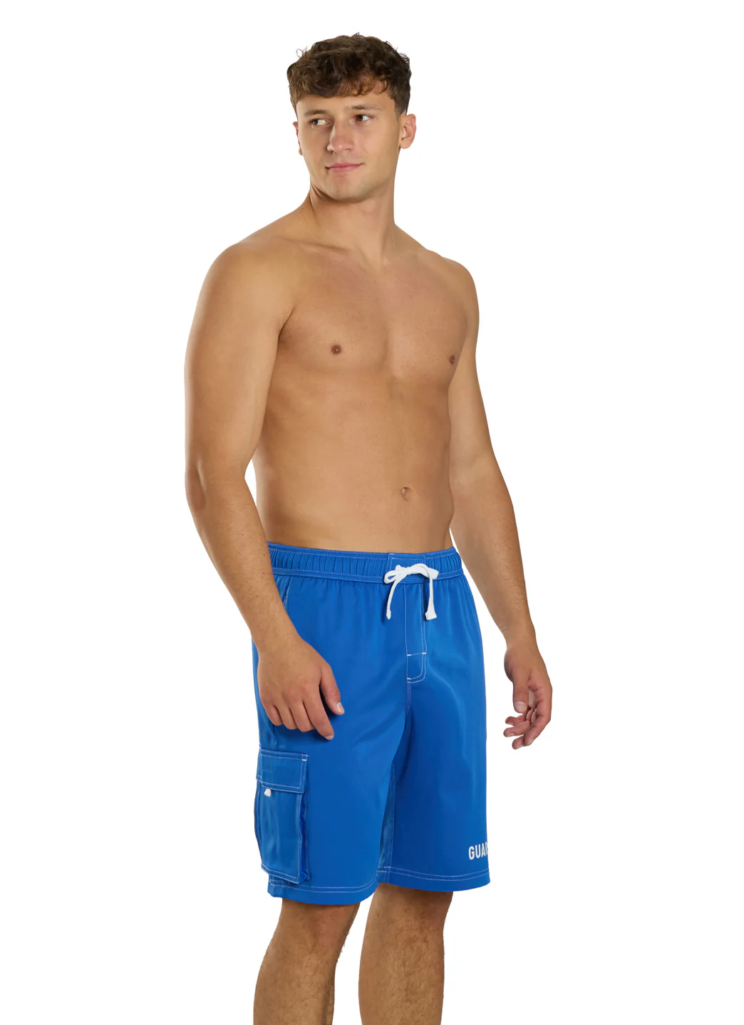 Sporti Guard Men's Hybrid Cargo Swim Trunk - Image 37