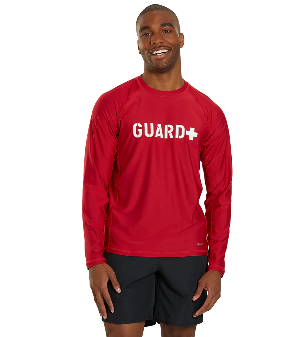 Sporti Guard Men's L/S UPF 50+ Comfort Fit II Rash Guard - Image 3