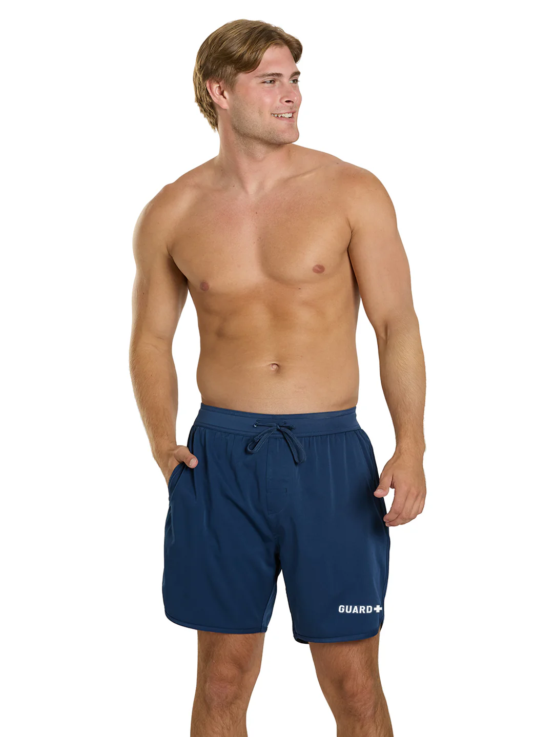 Sporti Guard Men's Stretch Short with Compression Liner - Image 2