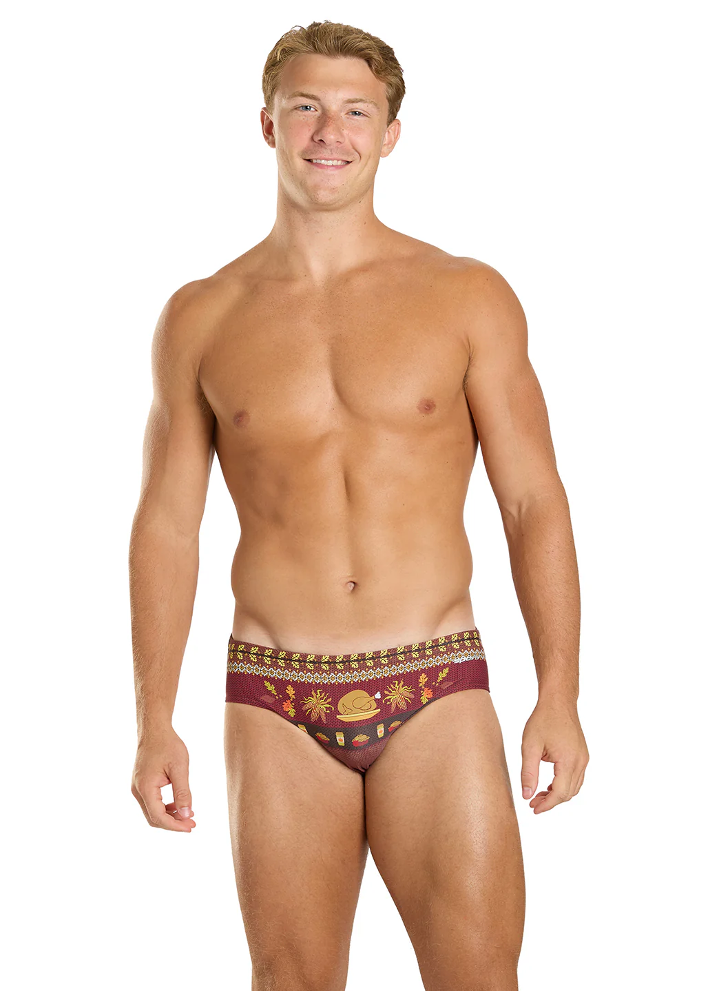 Sporti Harvest Splash Brief Swimsuit (26-40) - Image 2