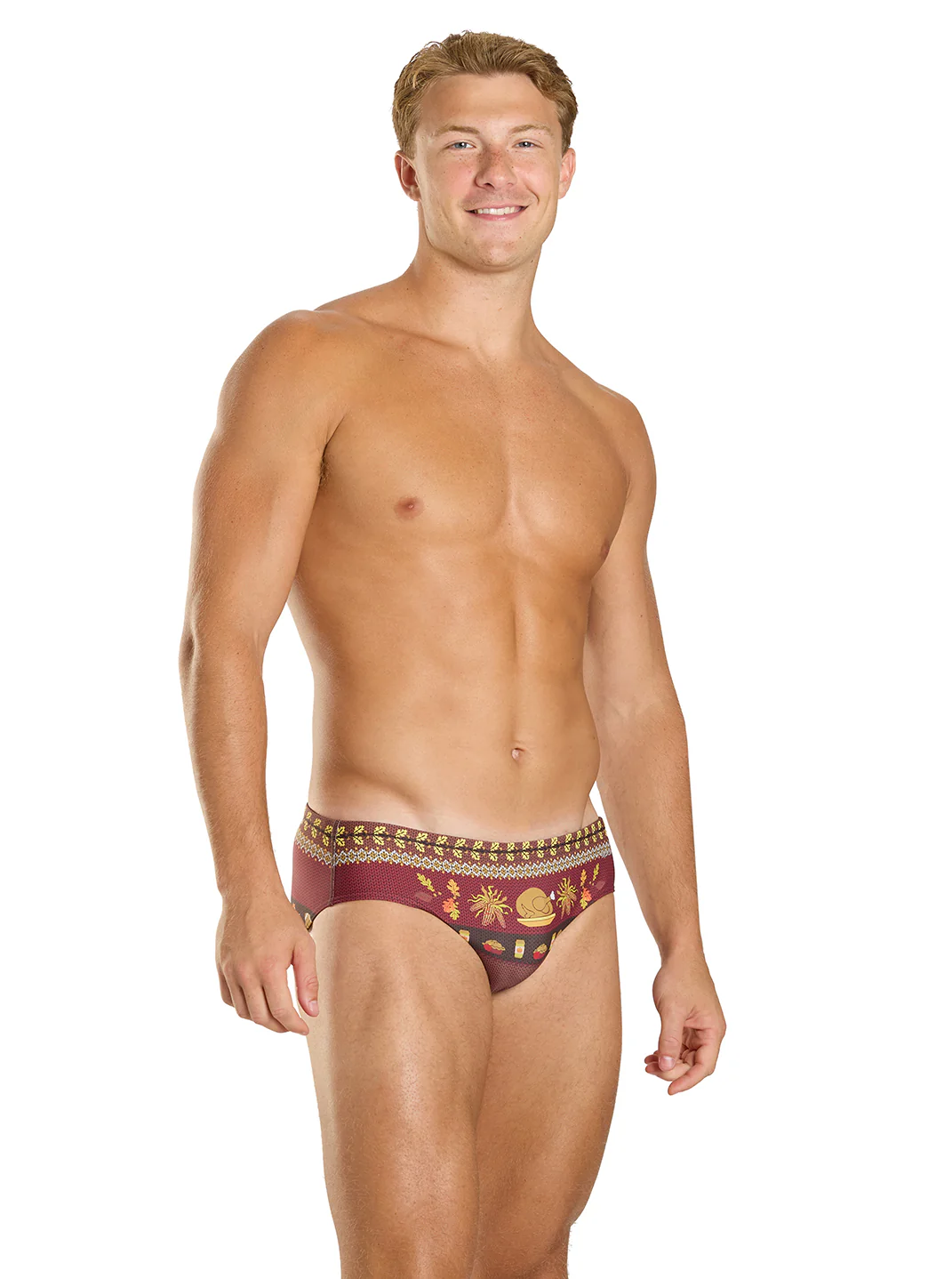 Sporti Harvest Splash Brief Swimsuit (26-40) - Image 4