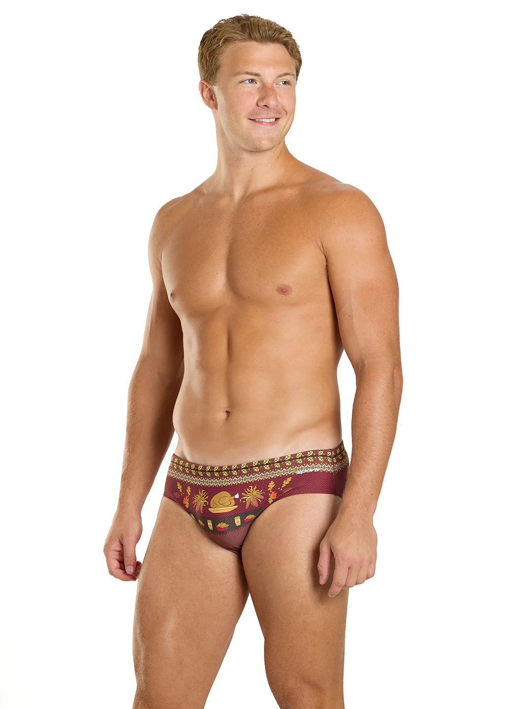 Sporti Harvest Splash Brief Swimsuit (26-40) - Image 6
