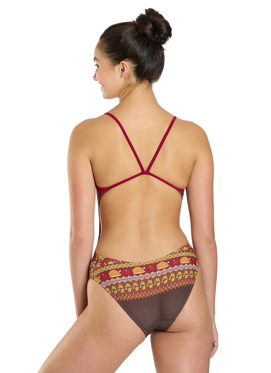 Sporti Harvest Splash Micro Back One Piece Swimsuit (26-40) - Image 4