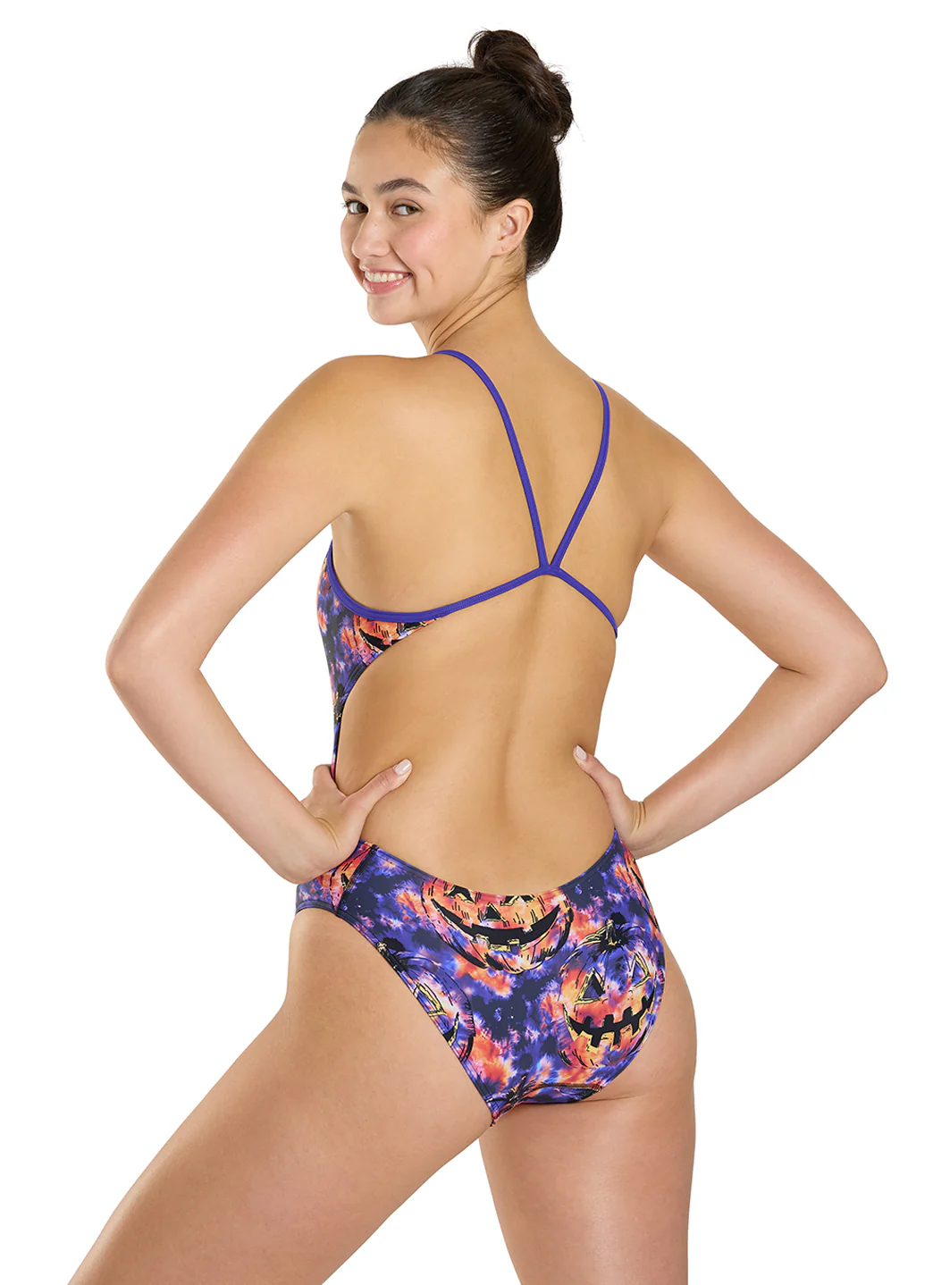 Sporti Haunted Harvest Micro Back One Piece Swimsuit (26-40) - Image 3